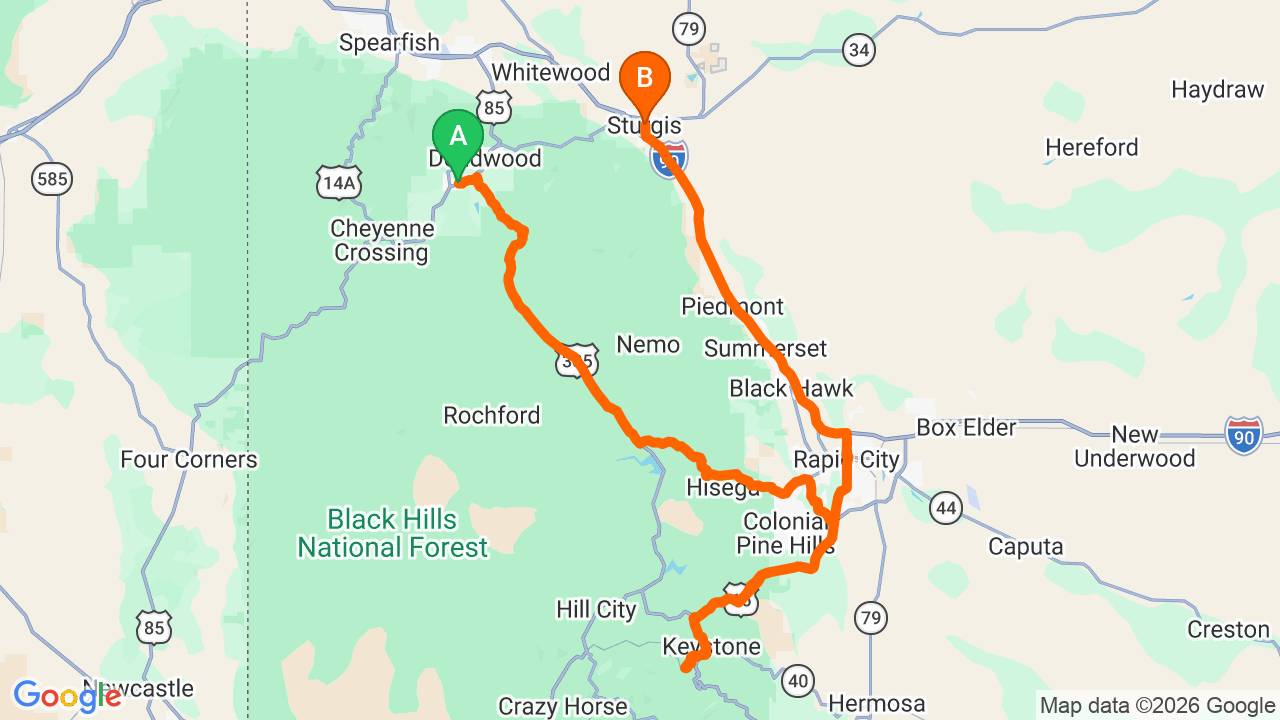 Sturgis Motorcycle Rally 2017 Day 3 — A Motorcycle Ride by Macjohawk1