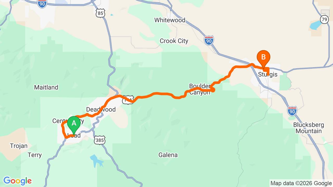 Sturgis Motorcycle Rally 2017 Day 7 — A Motorcycle Ride by Macjohawk1