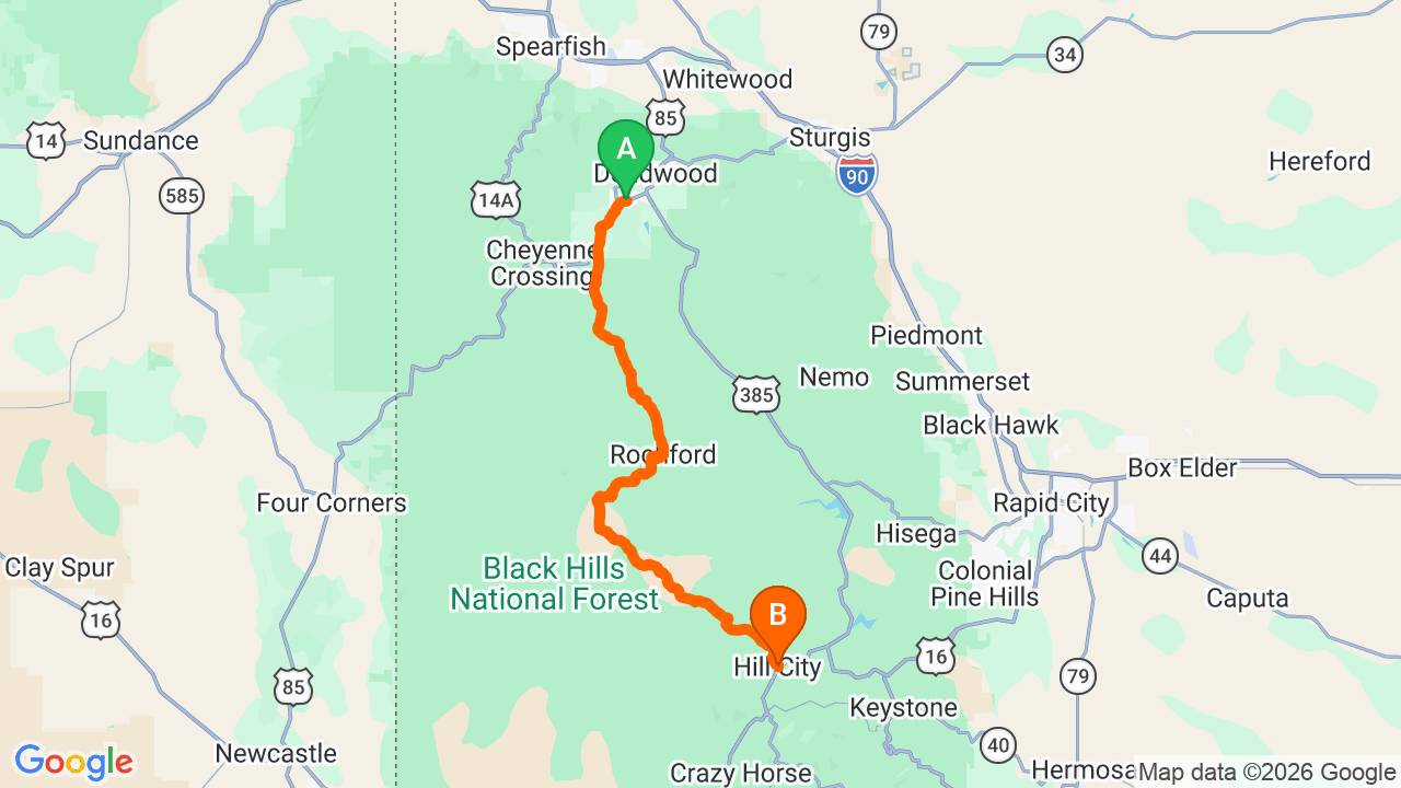 Sturgis Motorcycle Rally 2017 Day 2 — A Motorcycle Ride by Macjohawk1