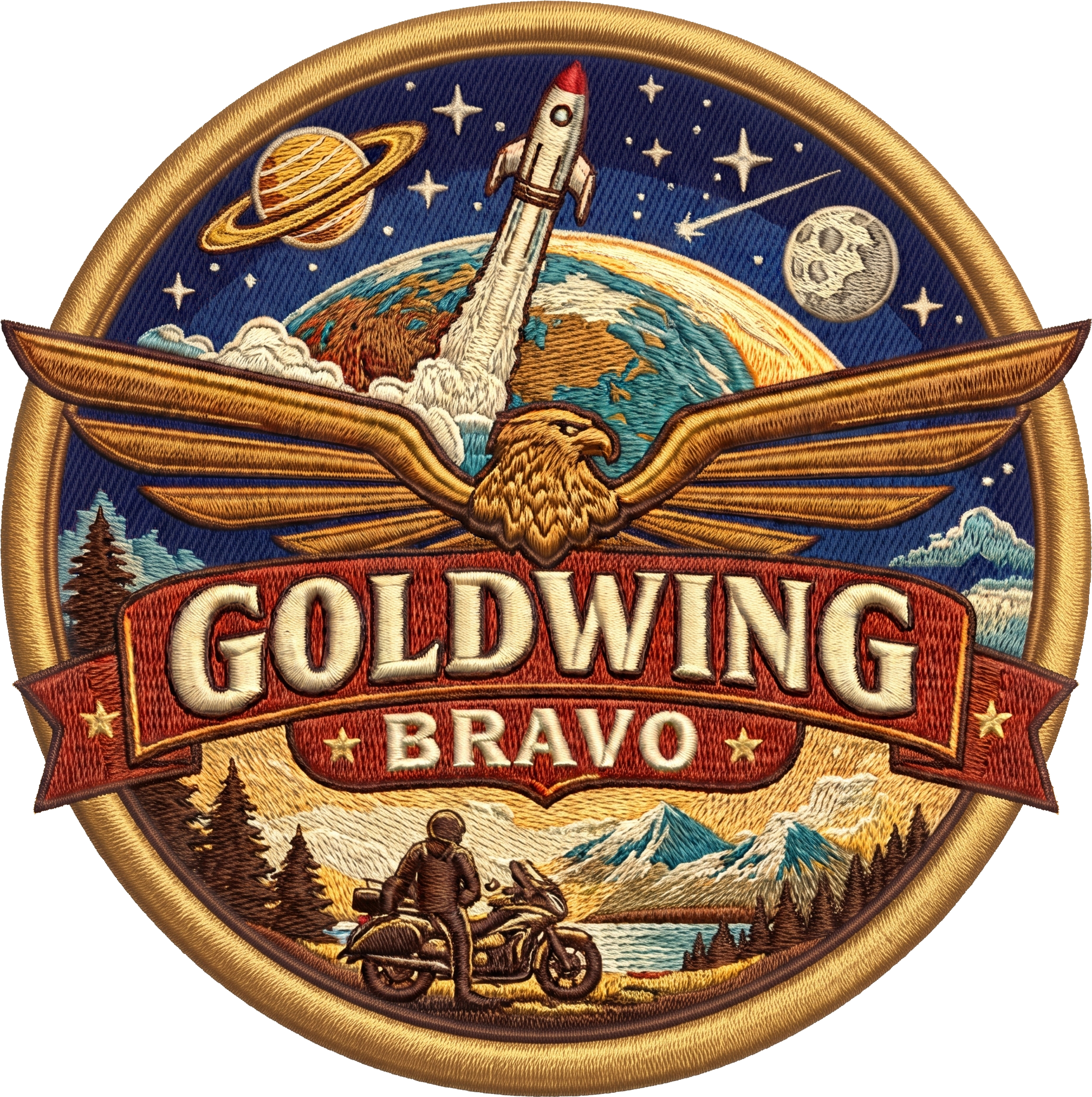 Goldwing Bravo patch