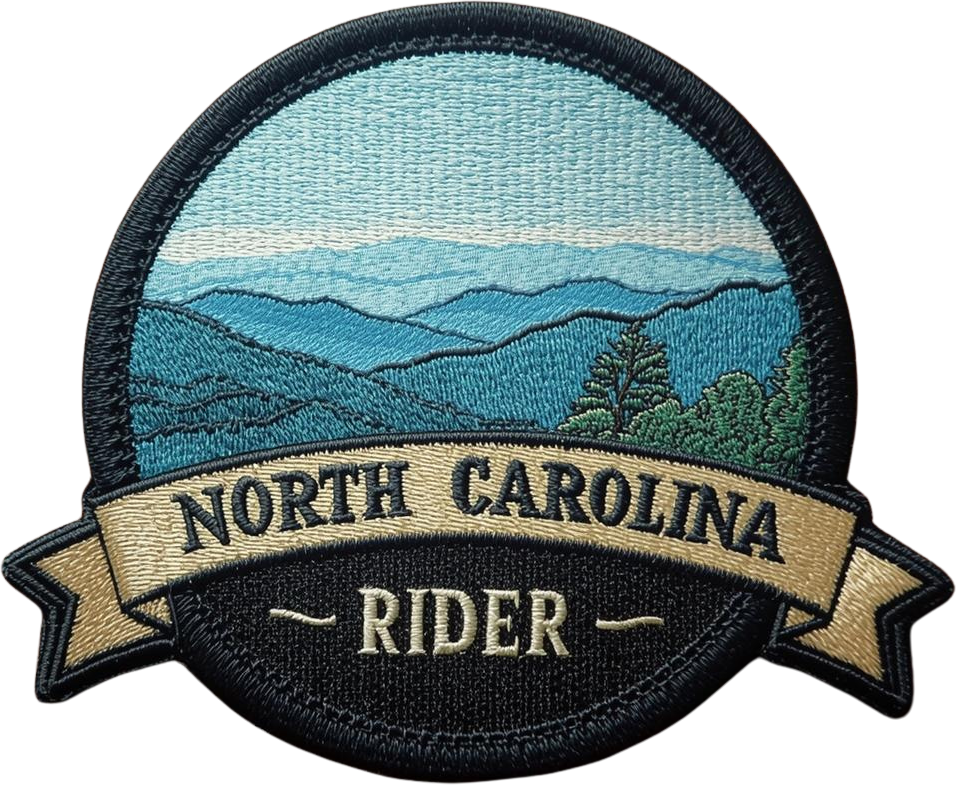 North Carolina Rider | BikerGeo Patch