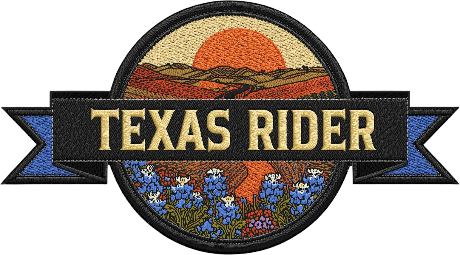 Texas Rider | BikerGeo Patch
