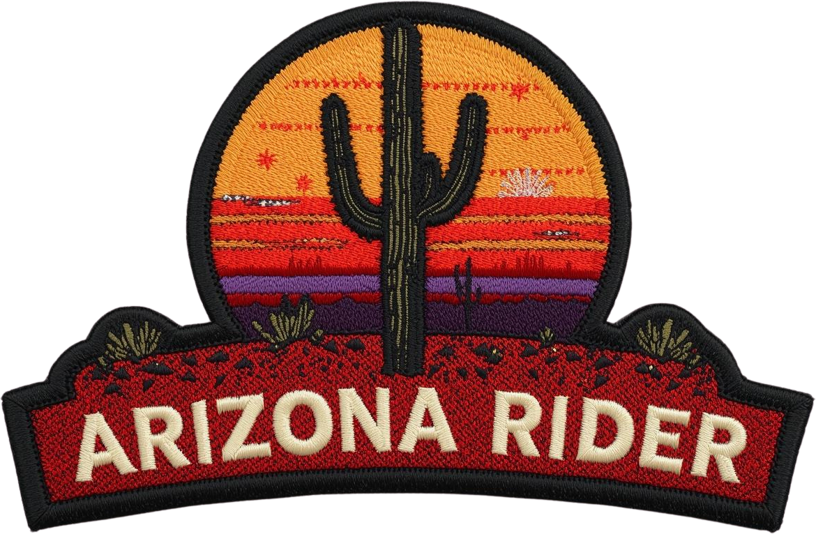 Arizona Rider | BikerGeo Patch